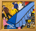 Original Painting on Board "There Racing"