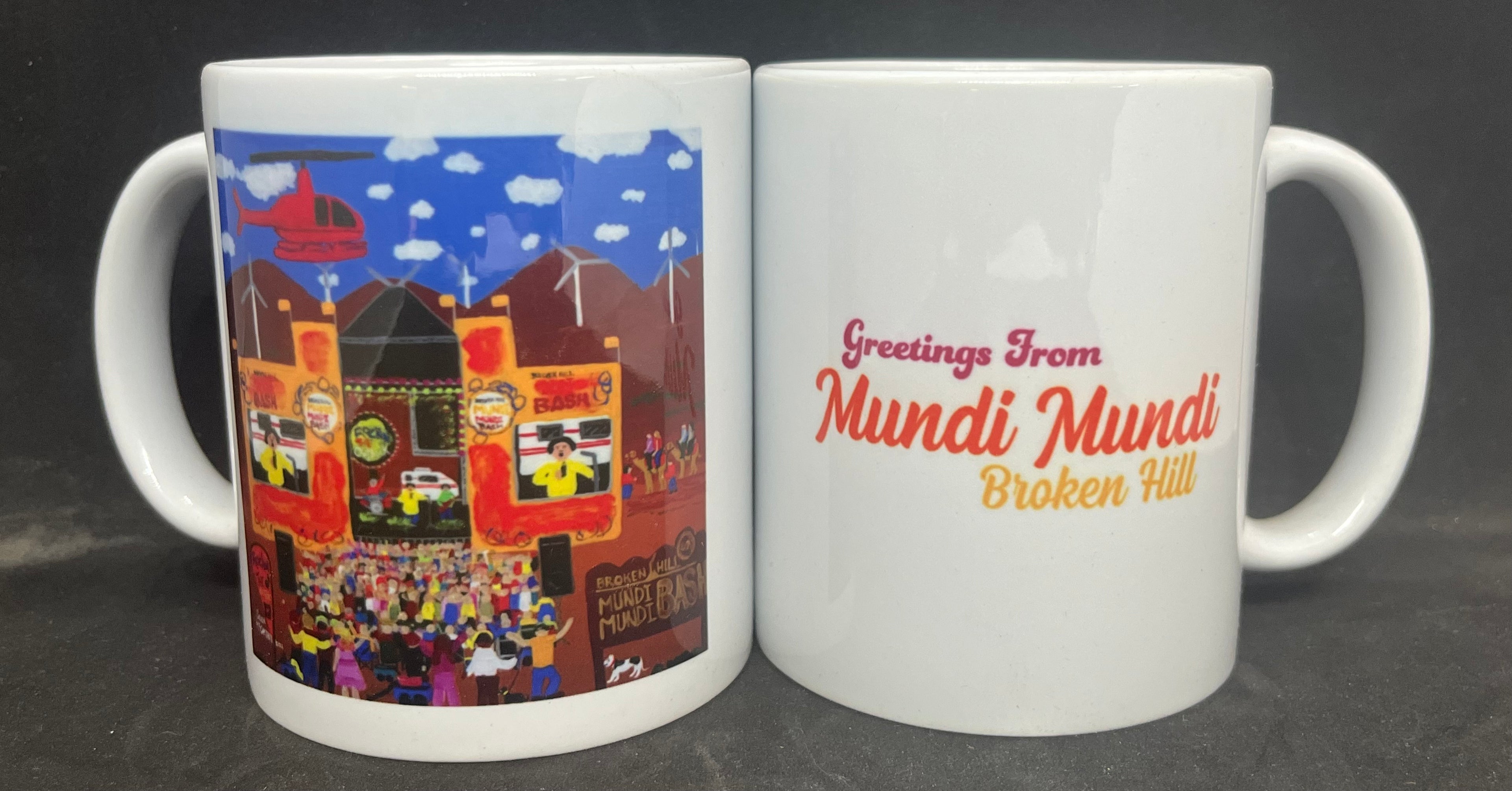 Greetings from Mundi Mundi Broken Hill
