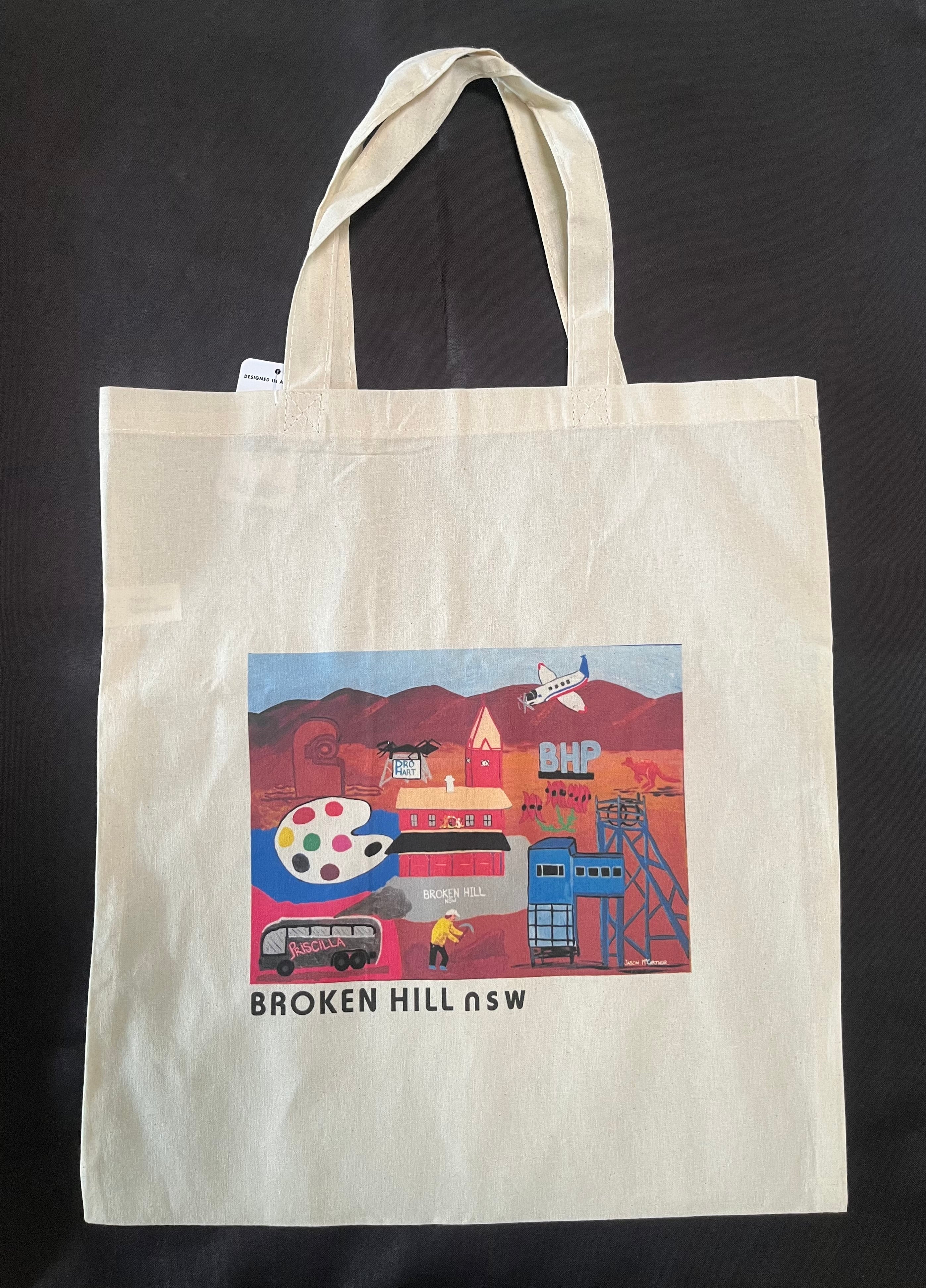 Broken Hill the Silvercity Tote bag