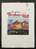 Tea Towel - 100% Cotton Broken Hill "The Heritage City"